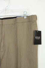 NEW Botany 500 Beige Khaki Dress Pants | 38S