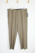 NEW Botany 500 Beige Khaki Dress Pants | 38S