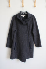 Max Studio Blue Gray Patterned Cardigan | XL
