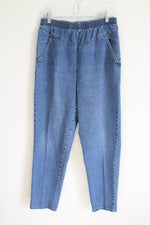 Pizzazz Denim Elastic Waistband Jeans | 18