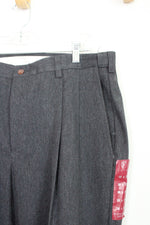 NEW Farah Gray Easy Fit Pleated Dress Pants | 38X29