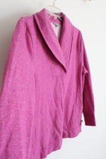 T by Talbots Pink Fleece Top | M
