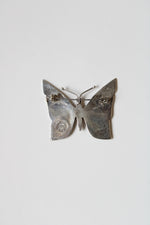 Abalone Butterfly PFB Sterling Silver Butterfly Pin