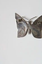 Abalone Butterfly PFB Sterling Silver Butterfly Pin