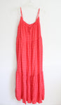 Old Navy Pink Orange Striped Maxi Dress | XXL