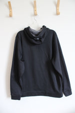 Under Armour Black & Gray Hoodie | XL
