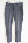 Lee Modern Series Straight Leg Gray Denim Jeans | 12 Petite