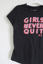 Under Armour Loose Fit Girls Never Quit Tee | Youth XL (16/18)