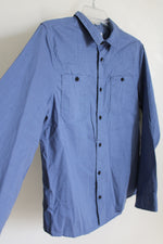 NEW Sonoma Blue Button Down Shirt | Youth XL (16/18)