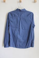NEW Sonoma Blue Button Down Shirt | Youth XL (16/18)