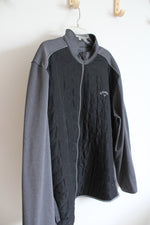 Callaway Black & Gray Quilted Jacket | XXL