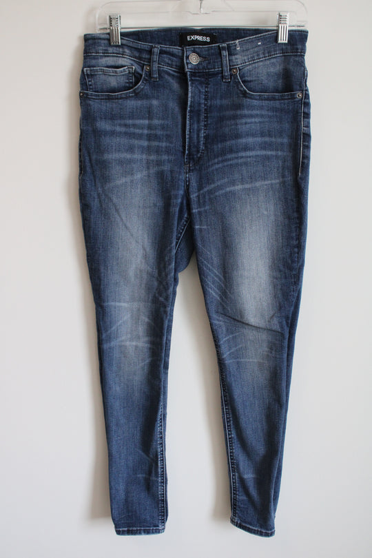 Express Stretch + Legging High Rise Jeans | 10 Short