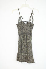 Topshop Vibrant Leopard Print Mini Dress | 0 Petite