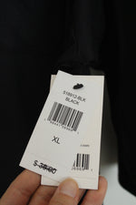 NEW Rene Rofe Black V-Neck Sleepwear Shirt | XL