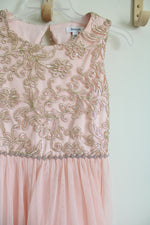 Speechless Kids Light Pink Tulle High-Low Dress | 14