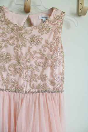 Speechless Kids Light Pink Tulle High-Low Dress | 14