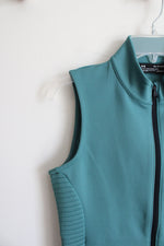 Under Armour ColdGear Fitted Teal Vest | XS
