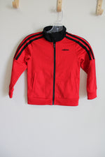 Adidas Red & Black Track Jacket | 5