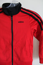 Adidas Red & Black Track Jacket | 5
