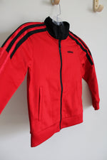 Adidas Red & Black Track Jacket | 5