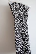 Express Cheetah Print Knit Strapless Mini Dress |  XS