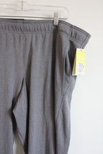 NEW All In Motion Straight Fit Gray Athletic Pants | XXL