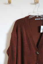 NEW Jason Maxwell Brown Cardigan | L