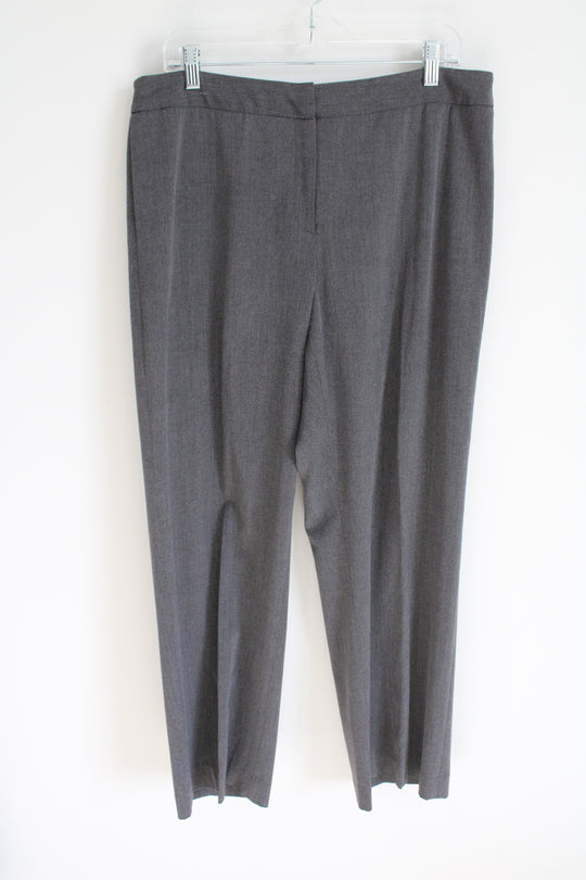 Style & Co. Gray Trouser Pant | 14 Petite