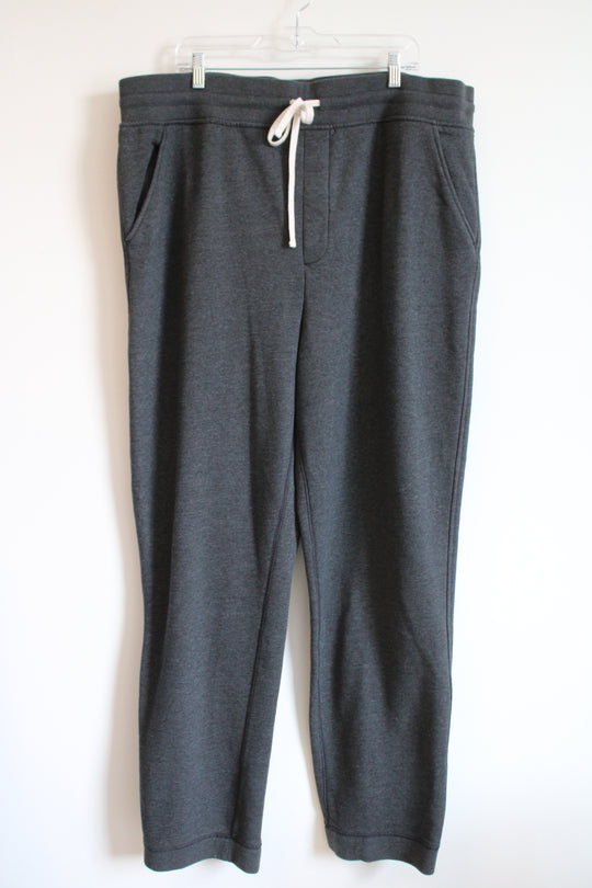 Sonoma Dark Gray Fleece Lined Sweatpants | XXL Tall