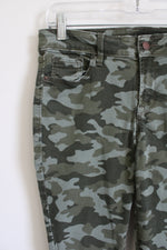 Old Navy Mid Rise Rockstar Camo Skinny Pants | 6
