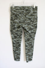 Old Navy Mid Rise Rockstar Camo Skinny Pants | 6