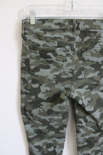 Old Navy Mid Rise Rockstar Camo Skinny Pants | 6