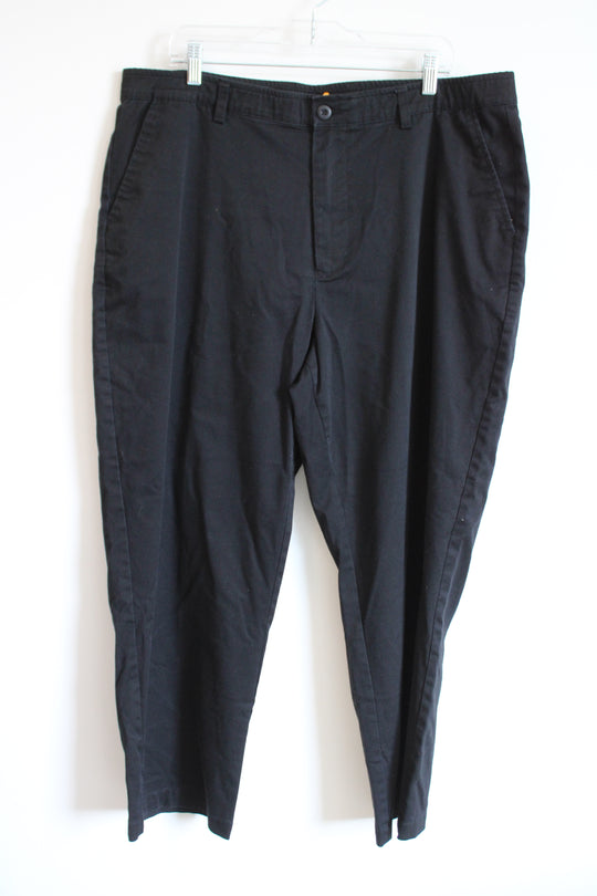 Arcitect Active Flex Classic Fit Black Chino Pants | 40
