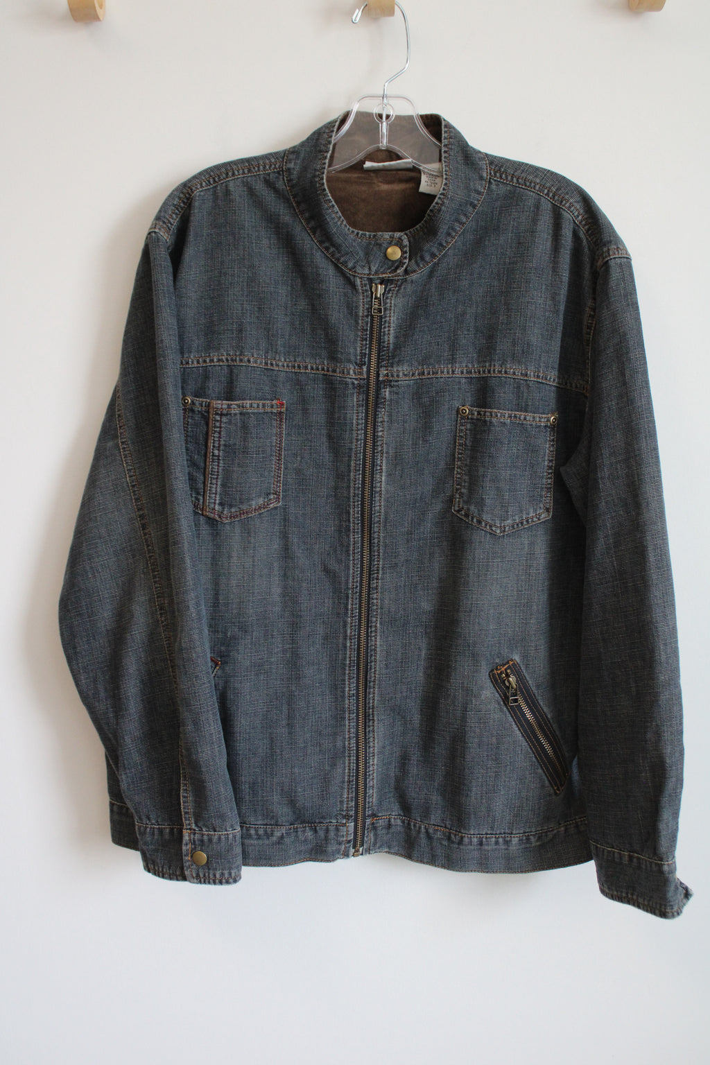 Chico's Design Lightweight Denim Jacket | 3 (XL/16)
