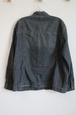 Chico's Design Lightweight Denim Jacket | 3 (XL/16)