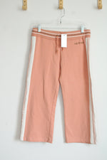 NEW Vertigo Paris Apricot Cropped Sweatpants | L