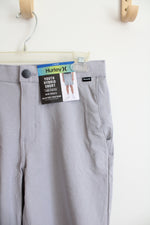 NEW Hurley Hybrid Gray Shorts | Youth L (14/16)