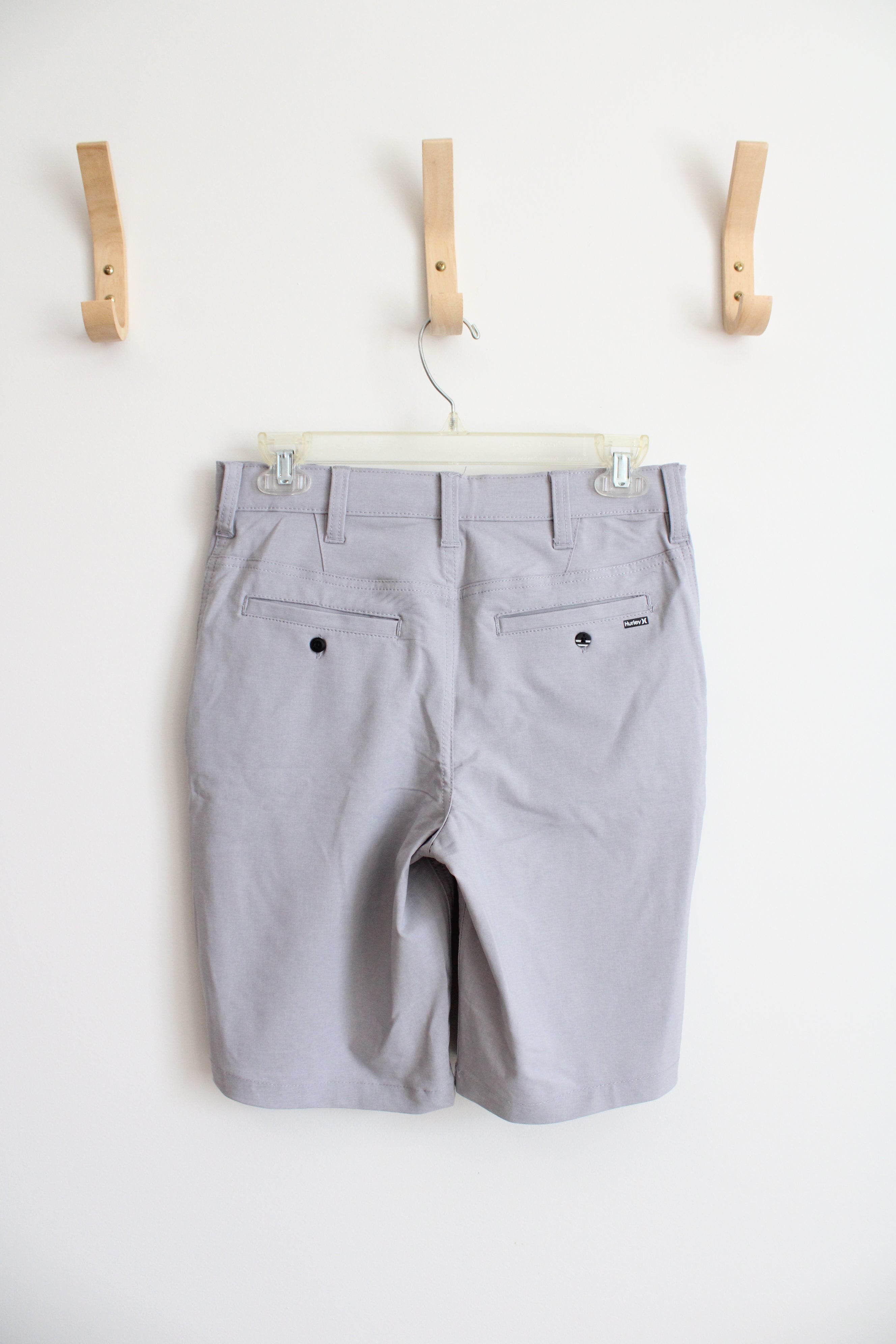 NEW Hurley Hybrid Gray Shorts | Youth L (14/16)