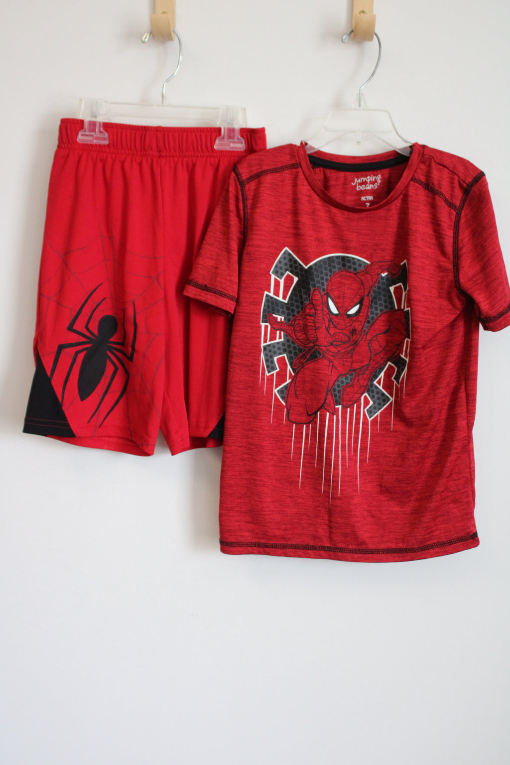 Jumping Beans Spiderman Top + Shorts Set | 7