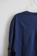 NEW Nike MLB Milwaukee Brewers Navy Long Sleeved Shirt | XL