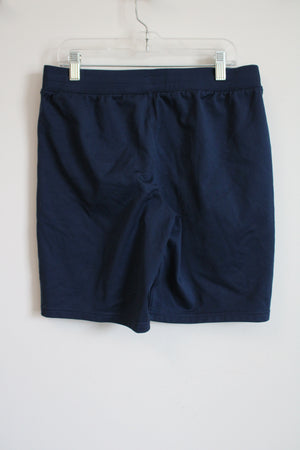 Under Armour Navy Blue Fleece Lined Shorts | Youth XL (18/20)