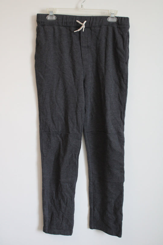 Lands' End Gray Fleece Lined Sweatpants | Youth XL (18/20)