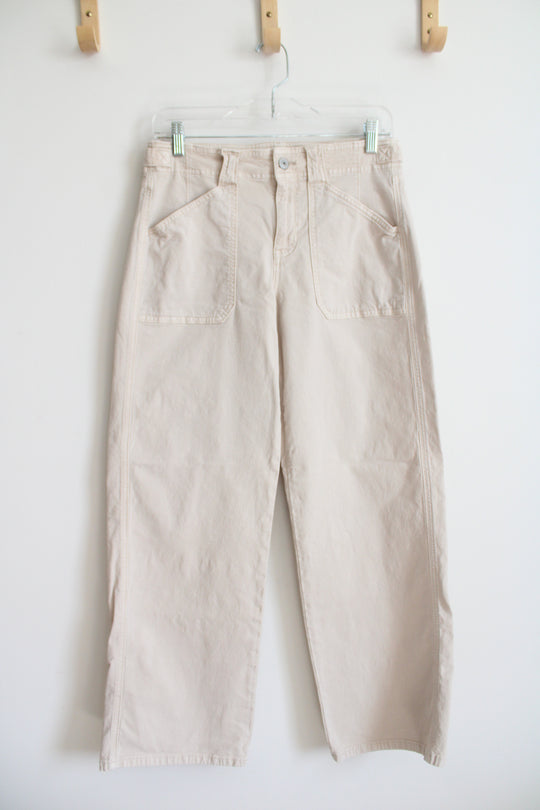 American Eagle Stovepipe Cream Pants | 2 Short