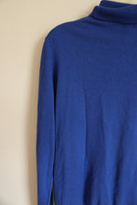 NEW Cashmeren Wool Cobalt Blue Turtleneck Sweater | M