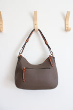 Dooney & Bourke Brown Pebble Grain Small Kiley Hobo Bag