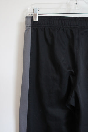 Under Armour Black Gray Fleece Lined Pants | Youth L (14/16)