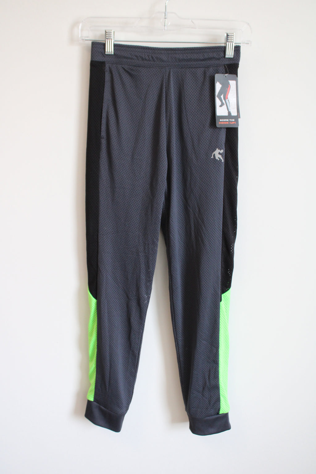 NEW AND1 Gray Green Tapered Athletic Pants | L (10/12)