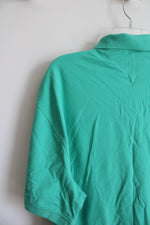 NEW Tommy Hilfiger Regular Fit Stretch Seafoam Green Polo Shirt | XXL