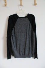 Banana Republic Gray and Black Pullover | XL
