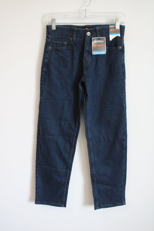 NEW Architect Straight Fit Active Flex Dark Wash Jeans | 12